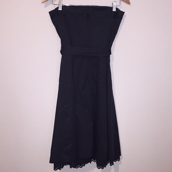 Strapless Navy Dress by RW & CO. - Picture 2 of 8